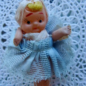 Antique Celluloid Original Doll