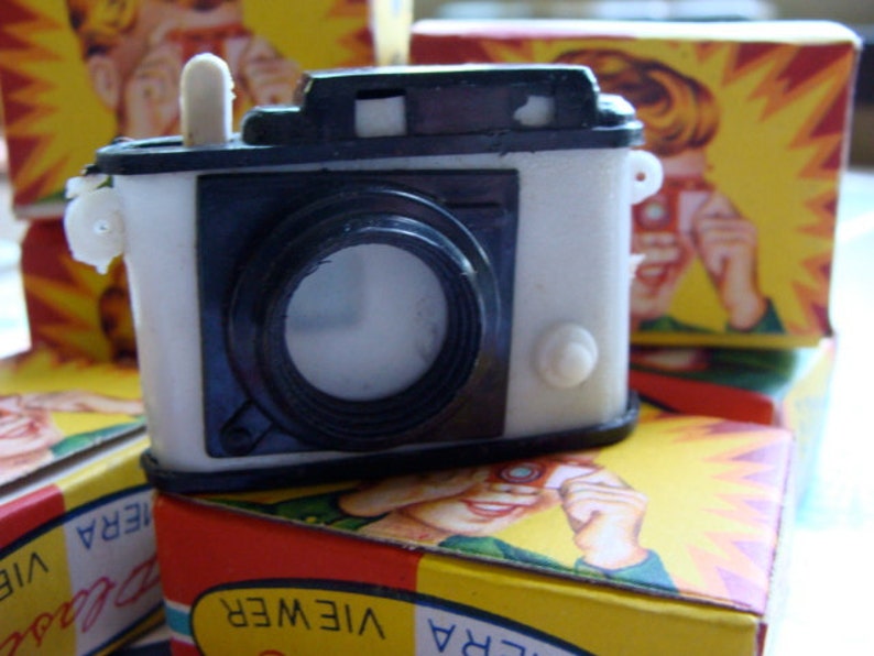 Antique Vintage Kitsch Toy Original Box Camera Viewfinder Etsy