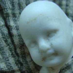 Antique Rare German Doll Head Digging Deeper