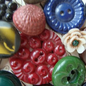 2 Dozen Antique and Vintage Buttons Rhinestone Button Jewelry Collection Lot N0 684 image 2