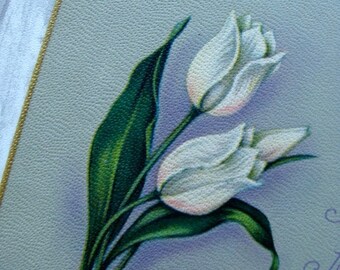 Rare Antique Unused 1920s Birthday Postcard Stunning