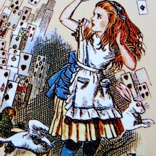 Alice in Wonderland PostCard Collection N0 1