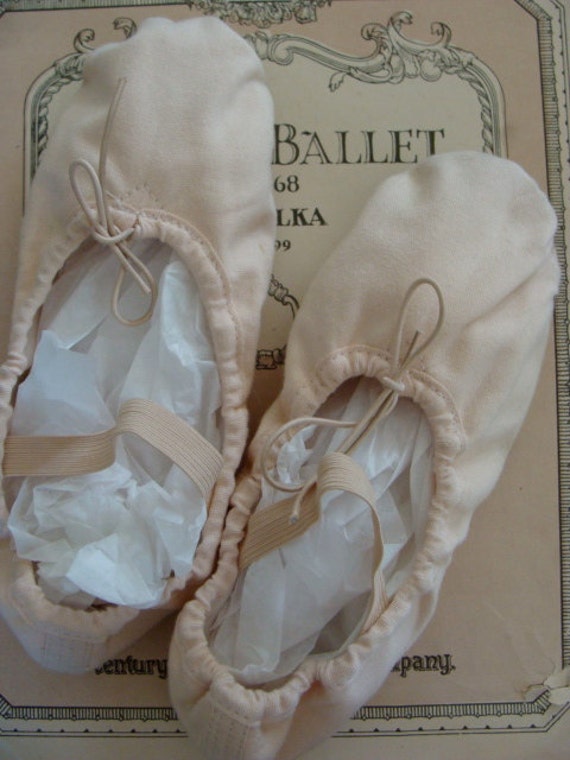 vintage ballet slippers