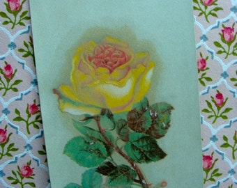 Antique 1800s Christmas Stunning Trade Lithograph Trading Card N011