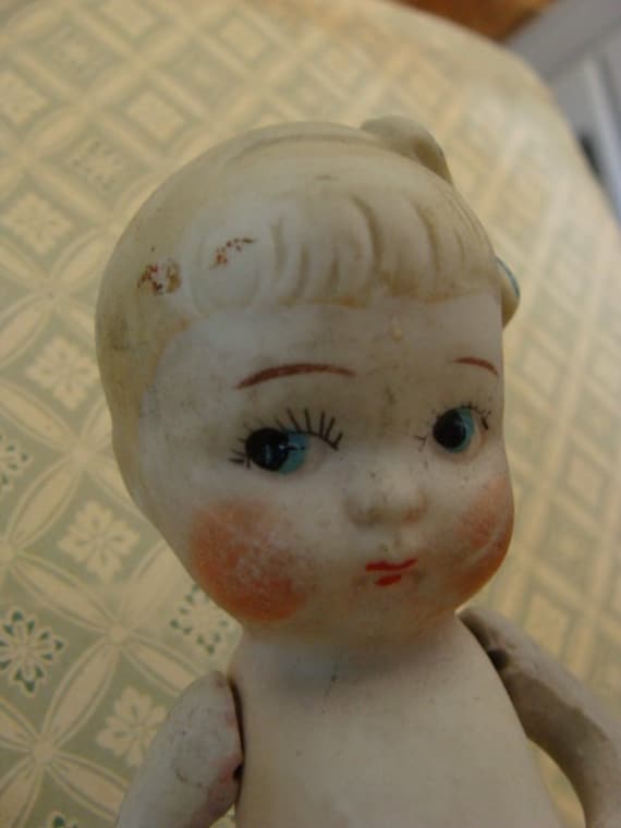 Buy Darling Antique Jointed Bisque Doll Online in India 