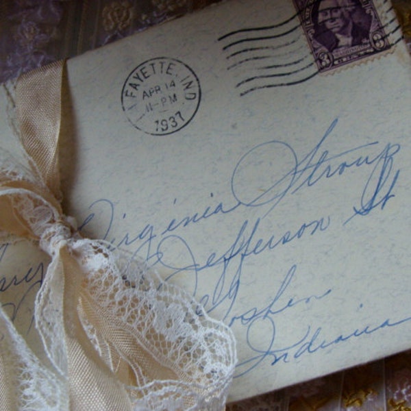 Antique Love Letter 1930s