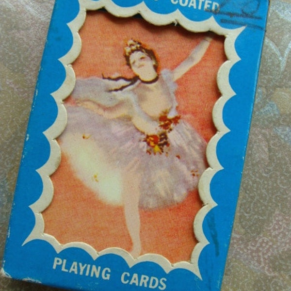 3 Antique Ballerina Ballet Dancer Very French Ballet Trade Playing Cards Card Lot
