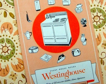 Vintage Kitchen Kitsch Appliance Advertisement Playing Trade Cards