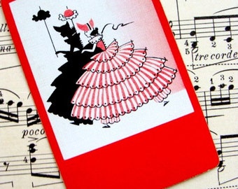 Antique Playing Silhouette Cards for Images