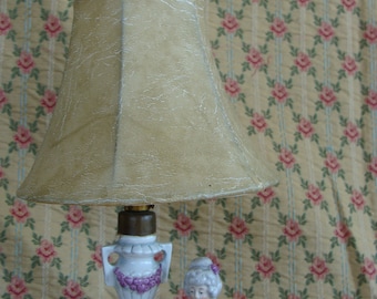 Rare Vintage Small Beautiful Boudoir Lamp Shade