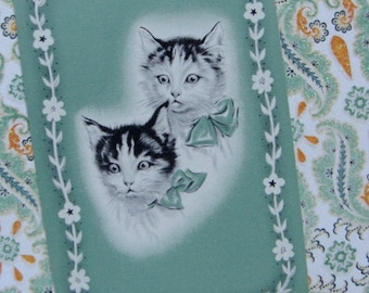 Vintage Antique Cat Kittens Trade Playing Cards