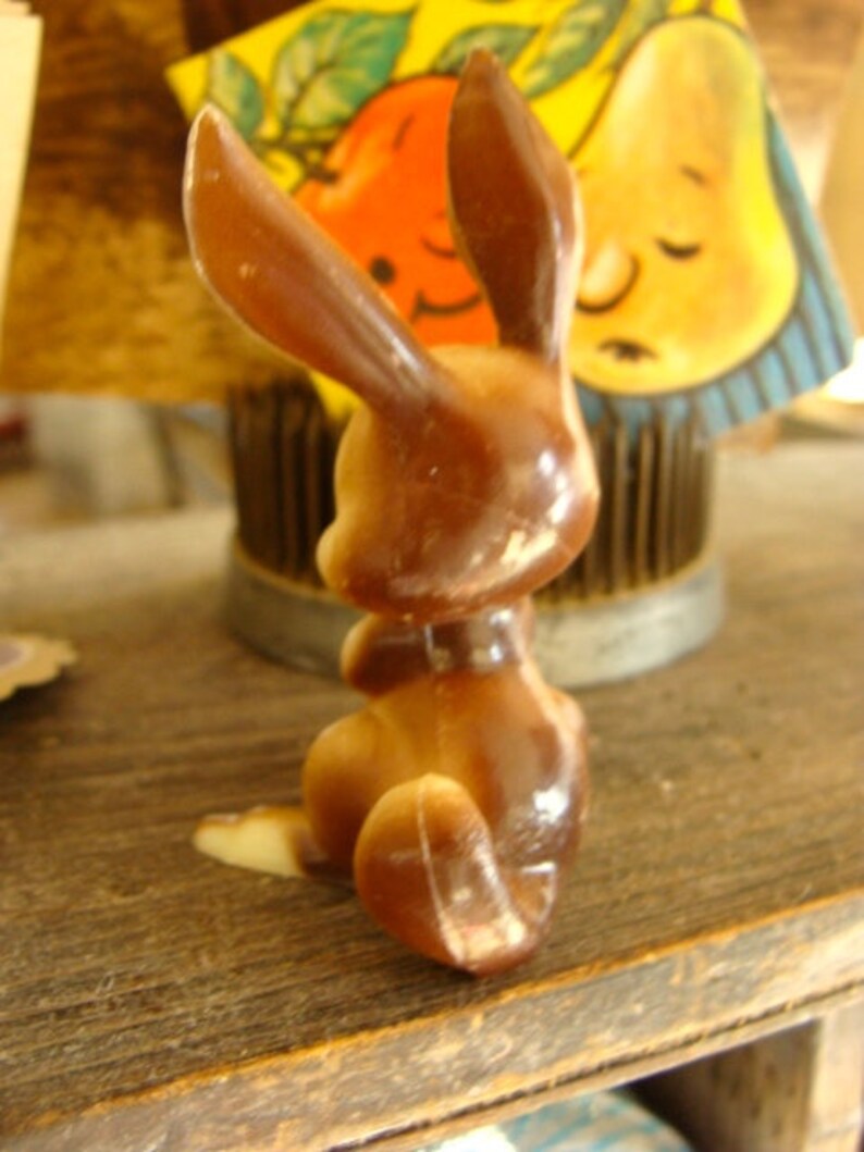 Kitsch Shiny Rabbit One Vintage Kitsch Adorable Big Eyed Celluloid Bunny Rabbit - Etsy