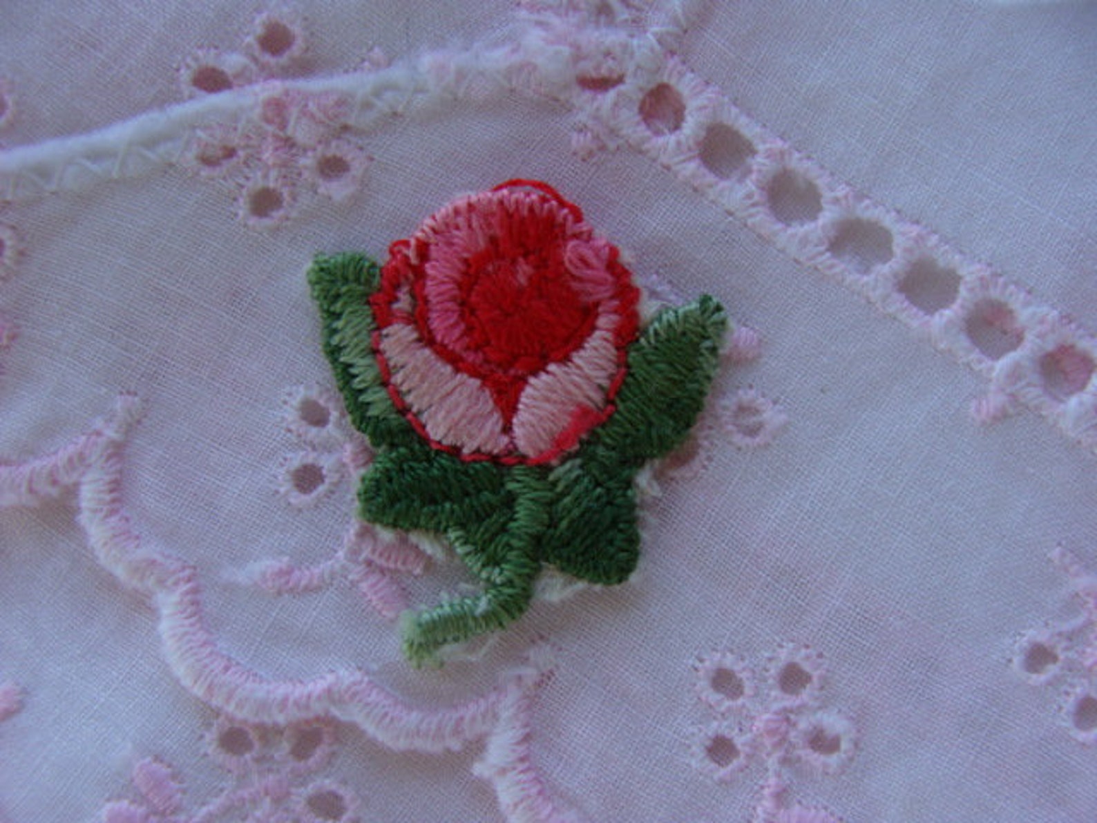 Vintage Silk Ribbon Venice Embroidery Luxurious Appliqué Etsy