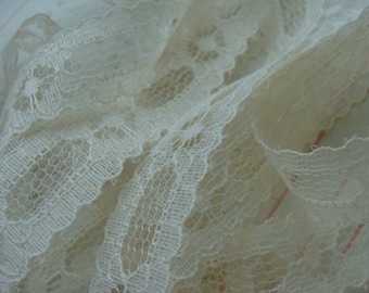 Gorgeous Antique English Netted Lace