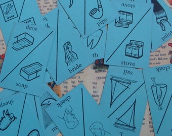 1940s Flash Card Lot