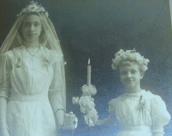 Stunning Antique Holy Catholic Communion Cabinet Photo