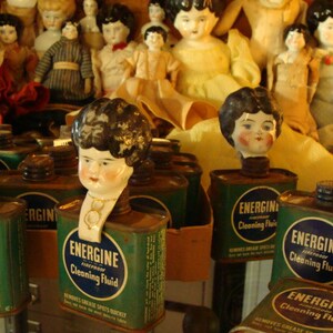 One Rustic Vintage Tin Great for Doll Assemblage Steampunk Supplies N059