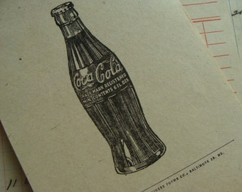 Very Vintage Antique Unused Coca-Cola Bottling Co. Order Bills Invoices Receipts Ephemera