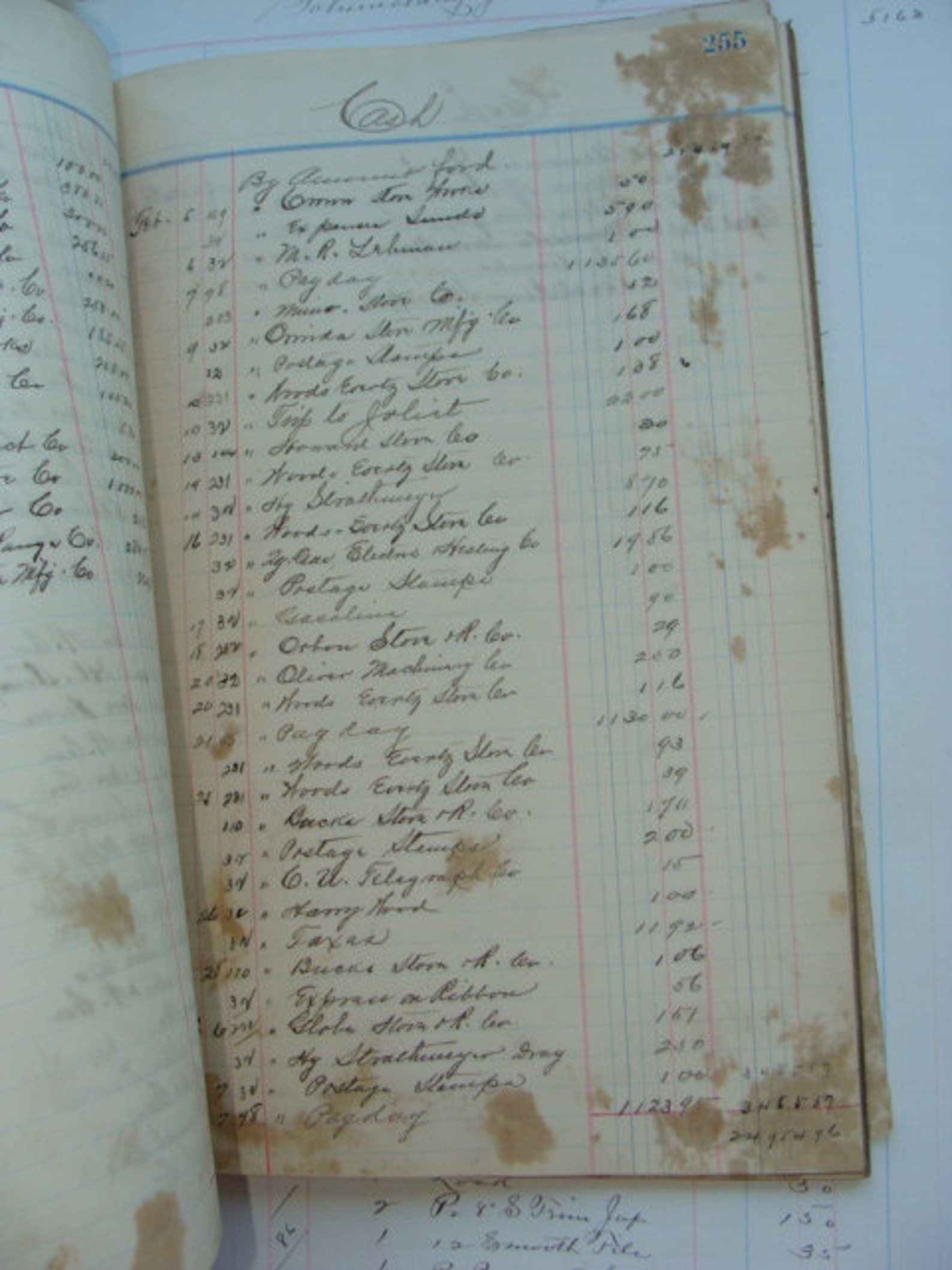 Two Dozen of Antique Penmanship Ledgers Taken From an 100 Year Etsy