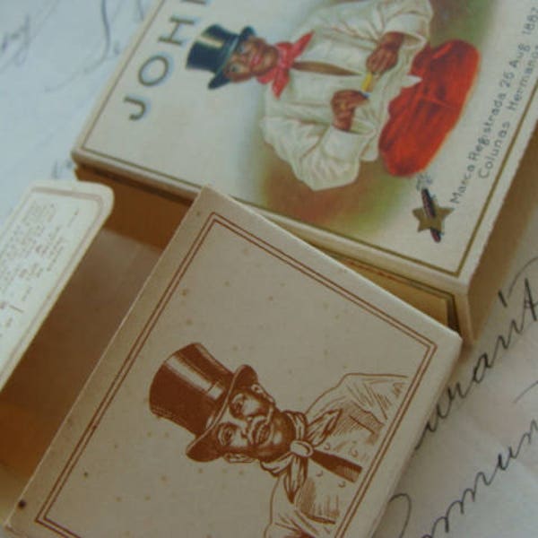 1906 Antique Stunning Cigar Box