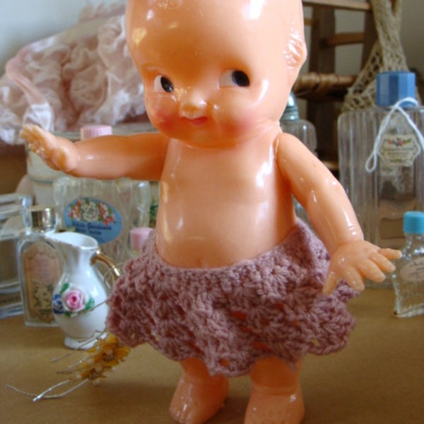 Adorable Vintage Antique Rose O'Neill Celluloid Kewpie Kitsch Doll Collector Item