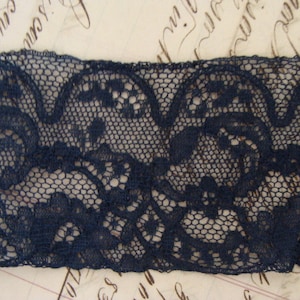 Gorgeous Vintage Victorian Cotton Mourning Lace limited supply