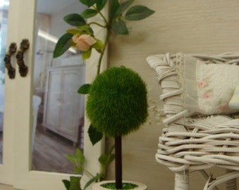 Blythe's very own Topiary Tree for Doll House Decor