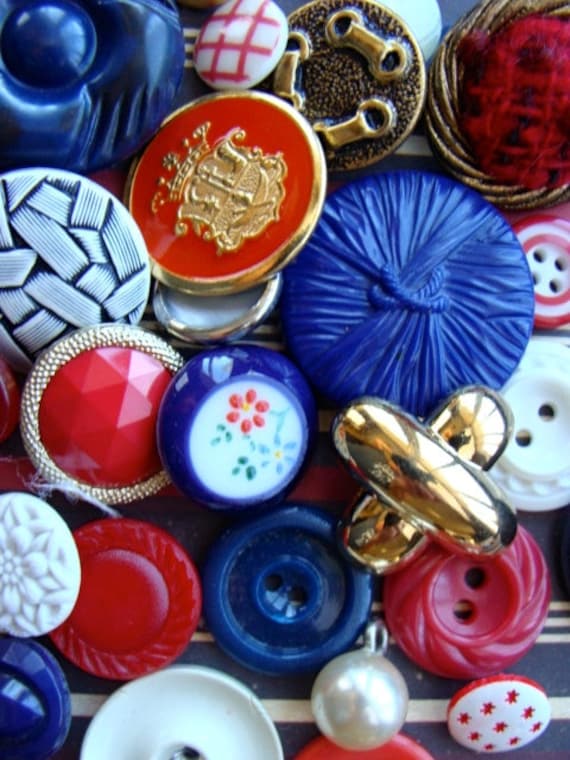 Lot De Boutons Bijoux Anciens En Laiton Doré Et Vert - Forme Arrondie Pour Manteau Ou Veste