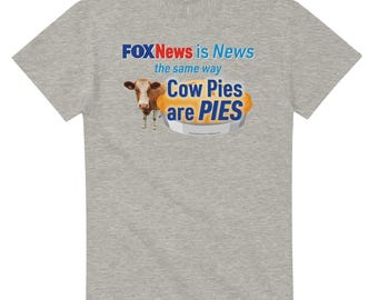 Fox News Disinformation T-Shirt: Heavyweight Cotton Crewneck