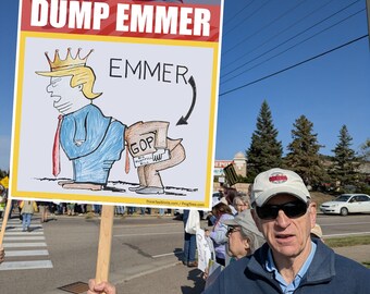 Dump Tom Emmer Matte Paper Poster - Minnesota 6th District, 2026 Election
