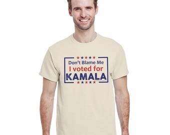 Don't Balme Me I voted for Kamala on a Heavyweight Unisex Crewneck T-shirt