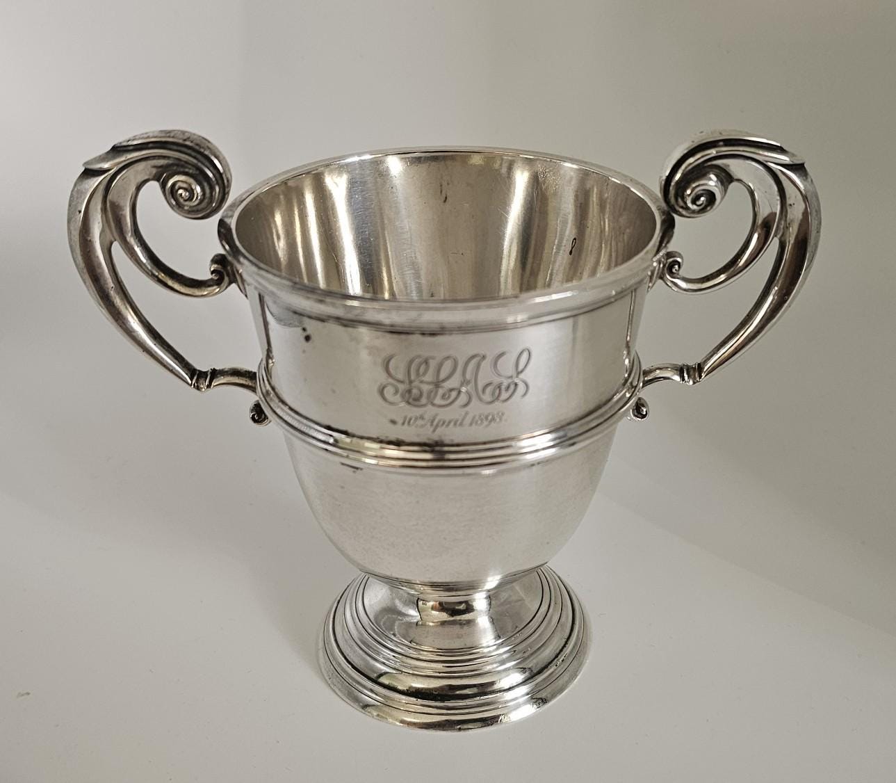 【レトロ】トロフィー 銀メッキ Silver trophy antique - Etsy 日本