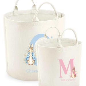 Peter Rabbit & Flopsie Rabbit Personalisierte Spielzeugtasche