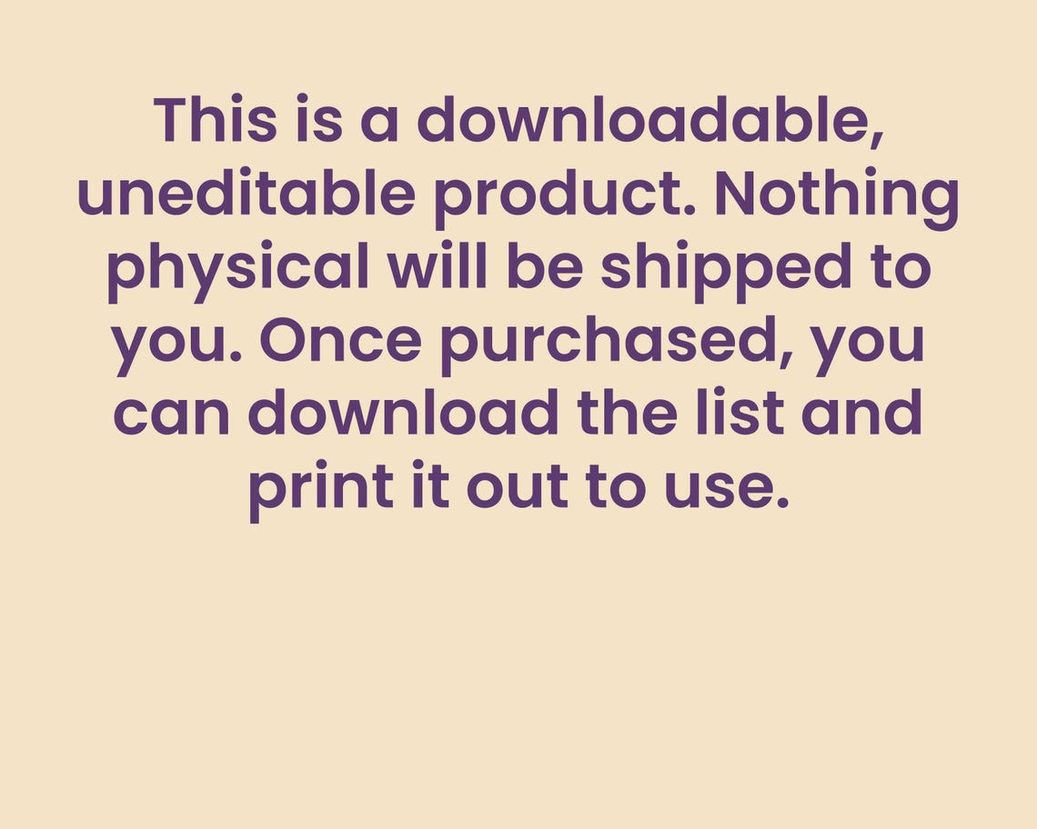 Shop Inventory List Printable, Pdf Printable, Business Planner, Pdf ...