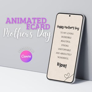 Happy Mothers Day dichter lieve woorden moeder liefde, instant download, bewerkbare digitale ontwerpen, aanpasbare digitale Moederdagkaarten uitnodigingen