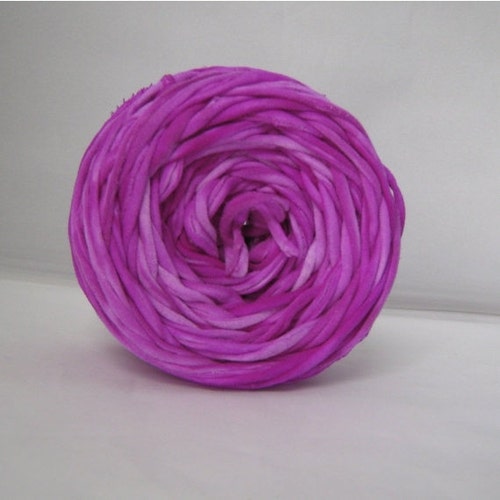 Tshirt Yarn Hand Dyed Sunshine Yellow 60 Yards Yellow T Etsy