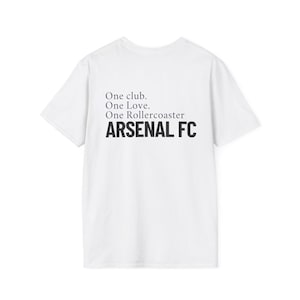 Arsenal Football Club Unisex T-Shirt, Real Fan, Arsenal Tee | Casual Wear, Sports Apparel, Team Gear, Gift for Fans, Everyday Style