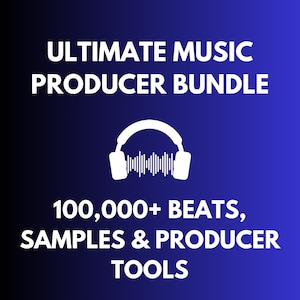 Ultimate 100K Music Producer Bundle | MRR, PLR, 100,000+ Beats, Samples & Producer Tools, Loops, Sound Kits, Music Production, FL Studio