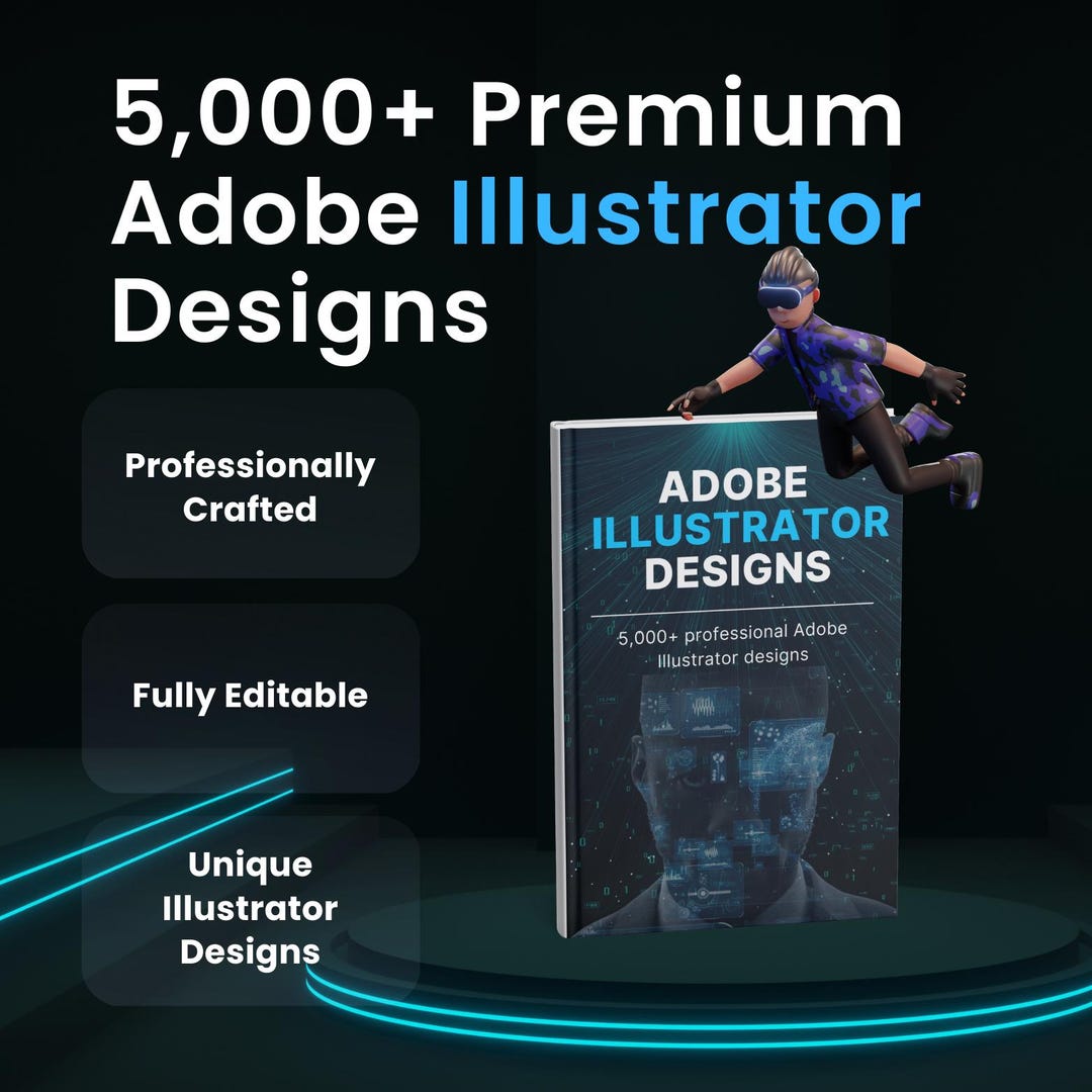 5,000+ Premium Adobe Illustrator Designs | MRR, Illustrator Vectors ...