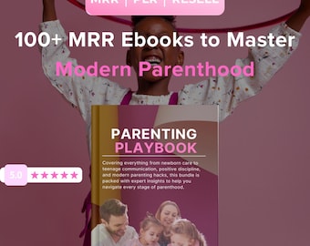 100+ Ultimate Parenting Guide Ebooks | MRR | Positive Parenting, Baby Care, Child Development, Positive Parenting Techniques, Sleep Training