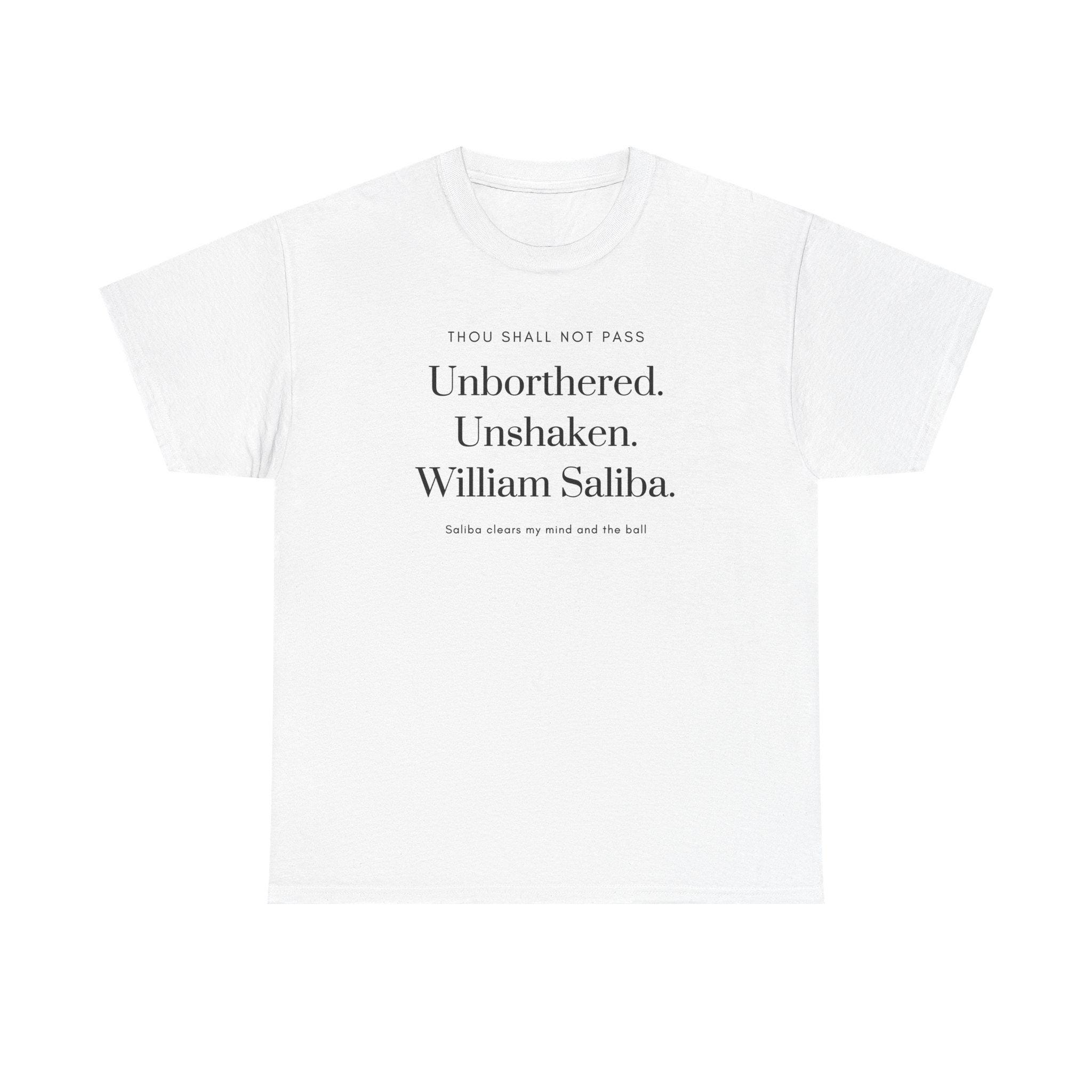 William Saliba Arsenal T-shirt | Saliba Fan Shirt | Gooner Tee