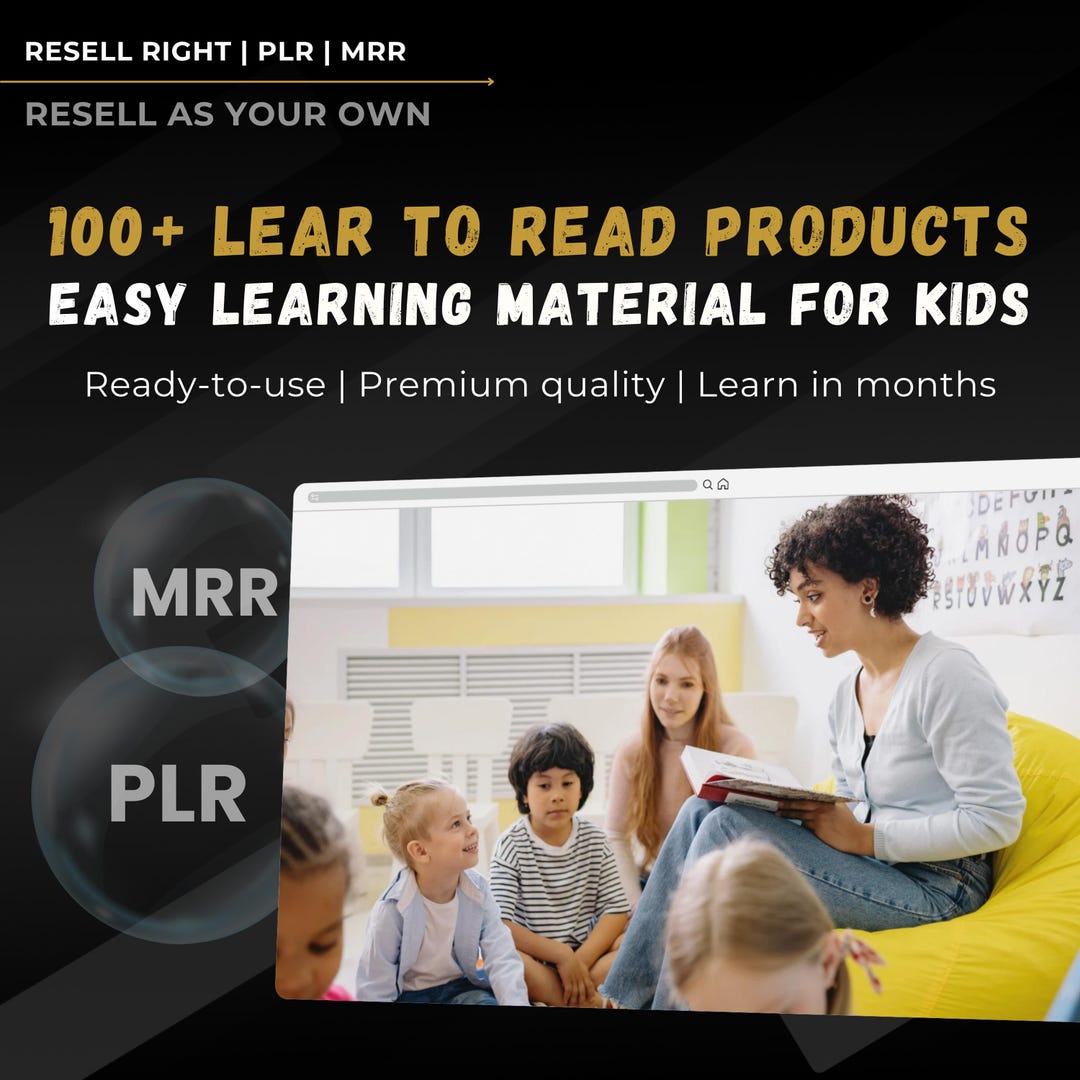 100+ Kids Learn to Read Bundle, Early Reading Worksheets, Flashcards ...