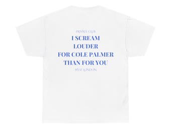 Cold, Cole Palmer CFC Chelsea Fans, Chelsea FC Fan T-Shirt | Unisex Tee | Chelsea Football Shirt | CFC Gift | Stamford Bridge, Chelsea Merch