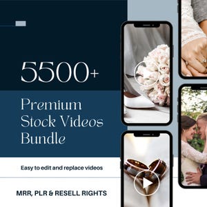 5,500+ PRO MRR Stock Videos Bundle | Royalty-Free Footage | HD & 4K Quality, Creatives Videos, Aesthetics Stock Videos, Stock Footage.
