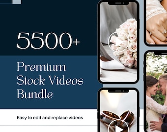 Paquete de más de 5500 videos de stock PRO MRR / Metraje libre de regalías / Calidad HD y 4K, videos creativos, videos de stock de estética, material de archivo.