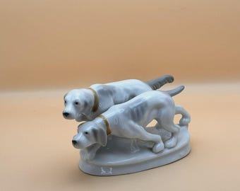 J.ベスウィックの小さなコーギー犬の磁器の置物 - Etsy 日本