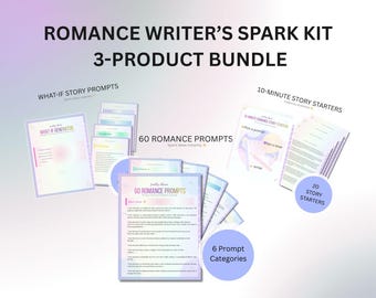 Romance Writer's Spark Kit | Story-Starter, Schreibaufschlag-Bundle (Digitaler Download)