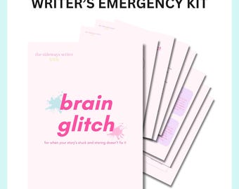 Gehirn Glitch | Schreibblock-Toolkit für kreativen Schwung