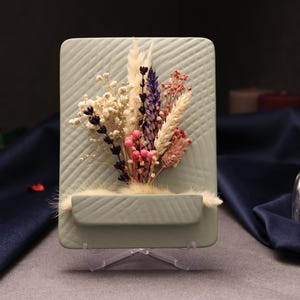 Heartfelt Blooms-Handmade ceramic floral art with dried and artificial flowers. A meaningful Mother’s Day gift for her most special moments.