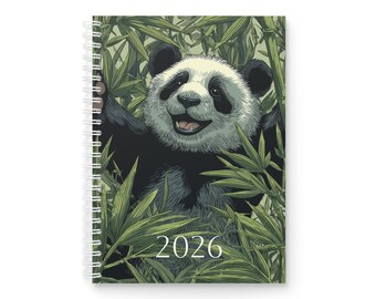 Panda Journal Planner: A Journals For Girls | Wide Lined
